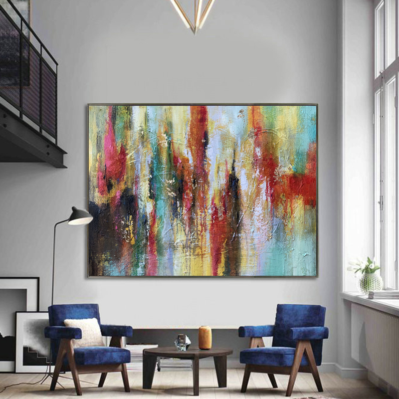 Rezumat Hotel Decorațiuni Home Decor Zid Modern Wall Art Canvas Ulei Pictura Imagine pe Canvas Living camera de zi