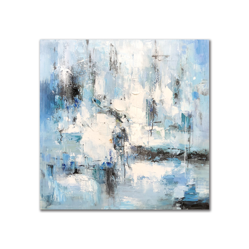 Tableau Decoratif 100 Handmade abstract de perete de artă Framei acrilice decorare Canvas Pictura de ulei pentru dormitor