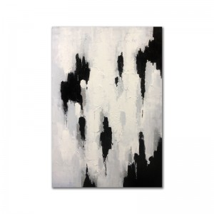 Manual de artă contemporană Perete agățat de ulei abstract Pictura pe panza pentru decorarea biroului de origine