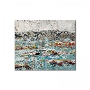 Abstract art țesătură cadru panza pură mână pictat alte perete artă pictura de ulei pictura